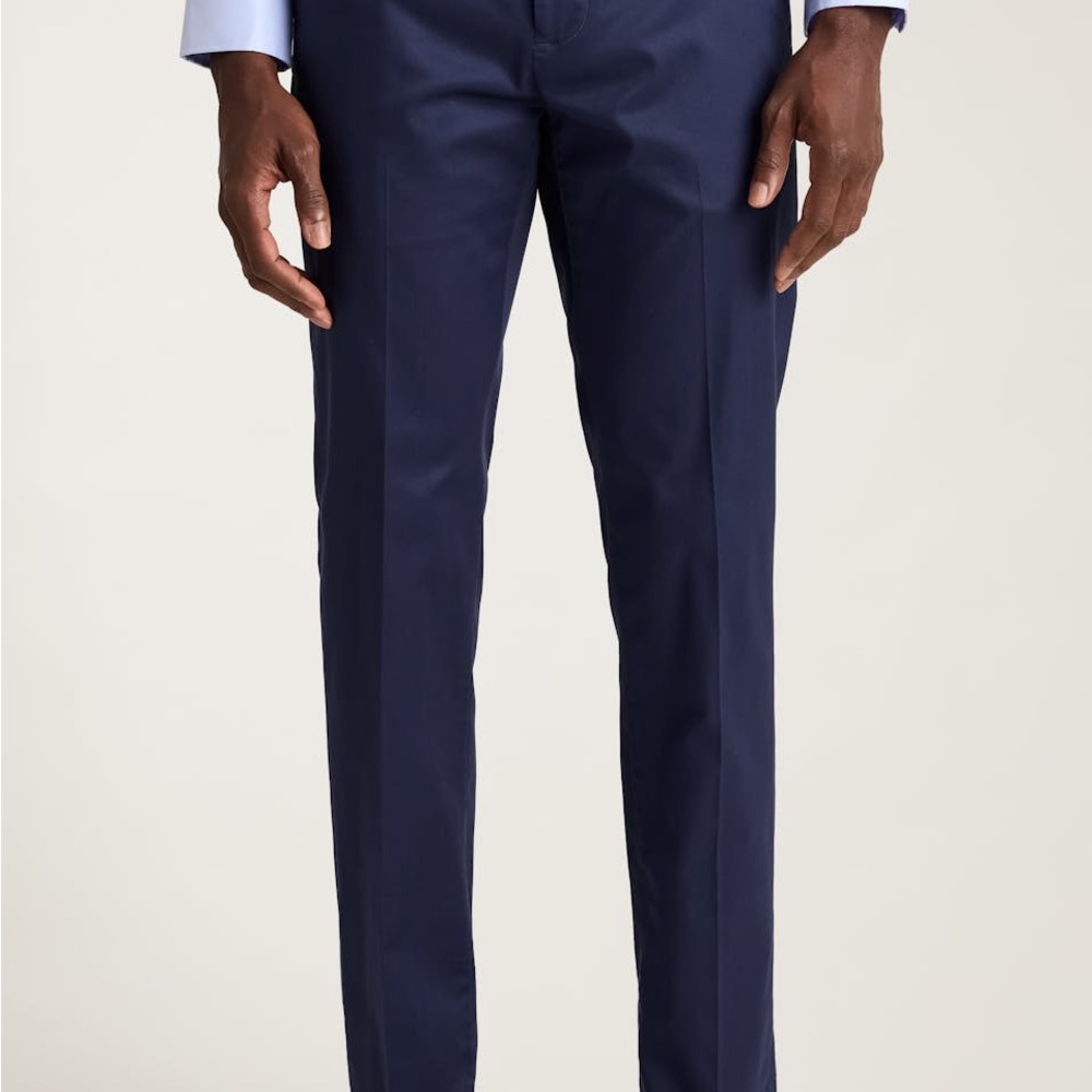 Bonobos Weekday Warrior Dress Pants, Monday Blue, Size 34x30